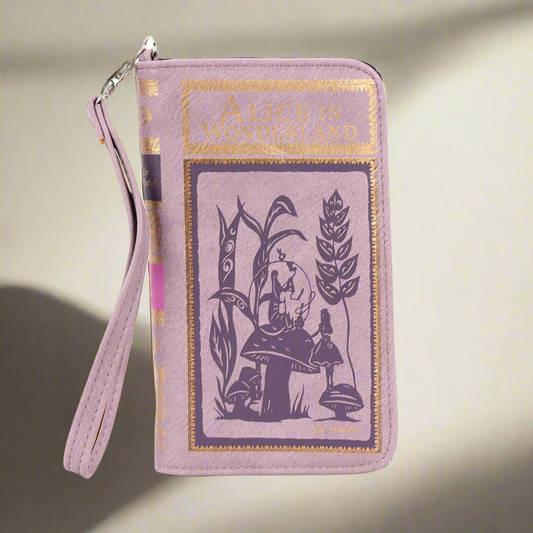 Alice in Wonderland Book Wallet